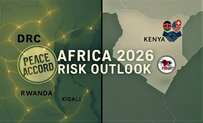 Africa 2026 Investment Risk Outlook: DRC–Rwanda, Kenya–US Health Pact Defines Execution Challenge