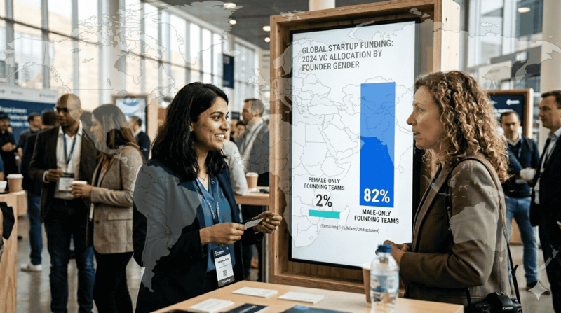 The Global Gender Venture Capital Gap Report 2026 And Why Women‑Led Startups Get Only 2% of Funding 