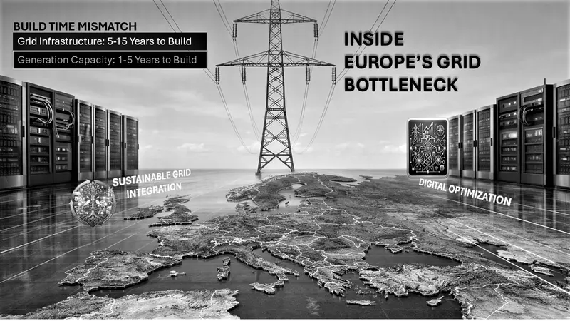Europe's Grid Bottleneck: Inside The €584 B Bet On Ai, Digitalization, And Renewable Absorption
