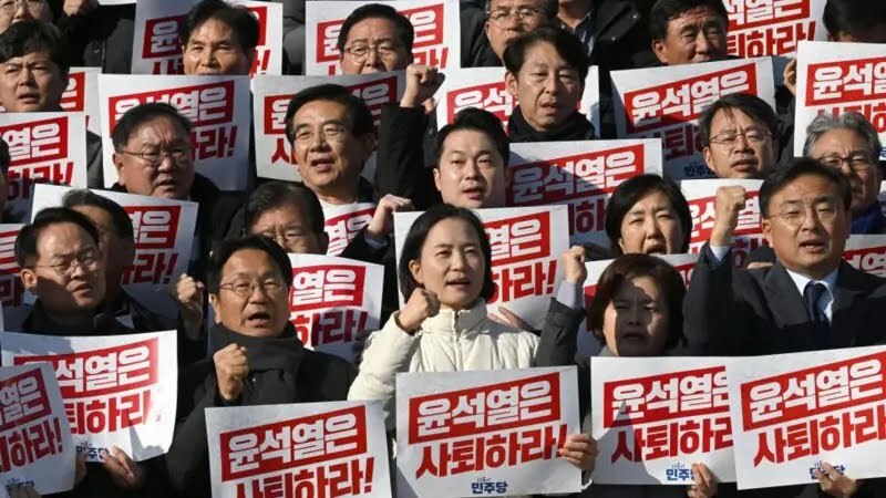 Crisis in South Korea:  President Yoon Declares Martial Law, Parliament Strikes Back