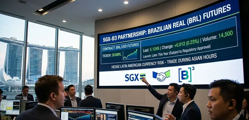SGX and B3 Alliance: Brazilian Real Futures Launch in Asia for Investors and Financial Markets